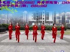 重庆叶子广场舞唱首新歌贺新年 附分解动作教学 原创编舞叶子