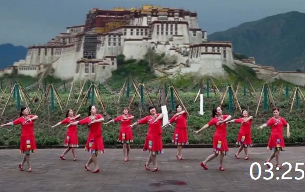 凤凰六哥广场舞《康巴情》优美藏族舞！