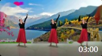 高高广场舞《亚丽古娜》正面演示 网红新疆舞原创