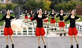 昌黎波波广场舞《我的玫瑰卓玛拉》步子舞 演示和分解动作教学 编舞波波