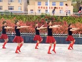 重庆巫山桃源广场舞《草原的夏天》水兵舞附教学