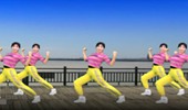 阿采广场舞《0.3秒》健身操教学版减肚减脂瘦全身 演示和分解动作教学