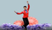 凤凰六哥广场舞《雪域赞歌》藏族舞 演示和分解动作教学 编舞六哥
