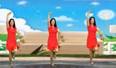安徽金社广场舞《失恋阵线联盟》简单恰恰版 演示和分解动作教学