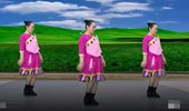 兰州莲花广场舞《安多布姆》藏族舞 演示和分解动作教学 编舞莲花