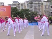 仁寿县健身队 跳到北京 眉山市第二套健身操比赛