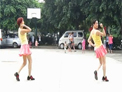 浙江温州绿蕾丝广场舞 健身舞 最炫民族风