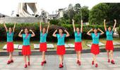 沅陵燕子广场舞《风雨中的情》舞步操热身运动 演示和分解动作教学 编舞燕子