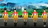 成碧姐妹广场舞《幸福小酒窝》动感时尚32步 演示和分解动作教学