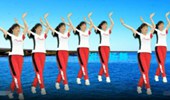 雪儿广场舞《大中国》32步简单易学 演示和分解动作教学 编舞雪儿