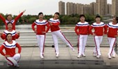 青儿广场舞《中国龙中国风》励志歌曲恰恰风情舞 演示和分解动作教学