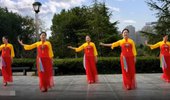 茉莉广场舞《美丽中国我的家》70周年庆红歌 演示和分解动作教学 编舞茉莉