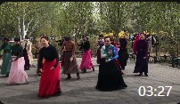 陕西朵朵广场舞 广场舞《格桑拉》, 于紫竹院公园