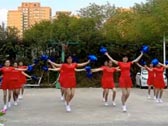 游仙广场舞小花 16人变队形 正背面演示及分解动作教学 编舞桃秀