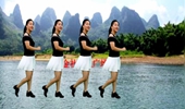 金社晓晓广场舞《万树繁花》32步水兵舞含分解动作教学