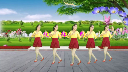 网红歌曲广场舞《小花》舞步动感欢快好看简单易学舞蹈含分解教学
