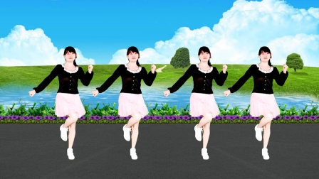 益馨广场舞最新流行歌曲《人间惊鸿客》动感64步附背面示范