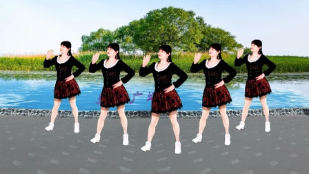 益馨广场舞一首《陪你到老的人》流行热曲32步健身舞含分解动作教学