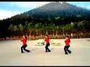 叶子广场舞 去西藏（原创视频 附背面分解演示）